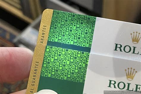 fake rolex guarantee card|authentic rolex warranty cards.